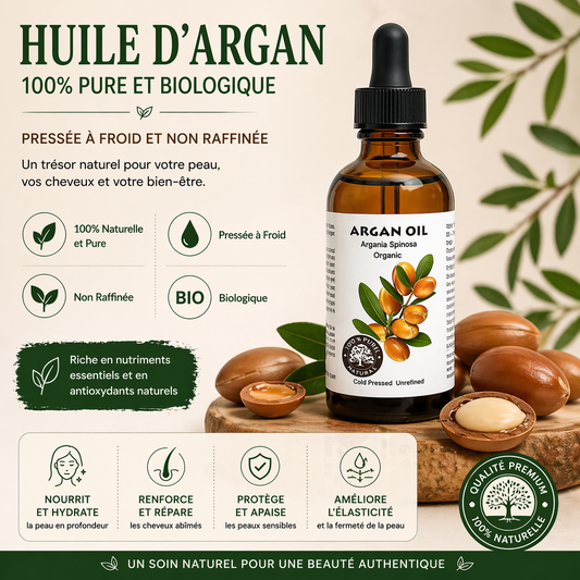 Argan Oil – Organic, Cold-Pressed & Unrefined