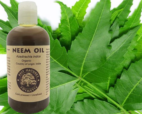 Huile de Neem 100 % pure et vierge (biologique, non diluée,