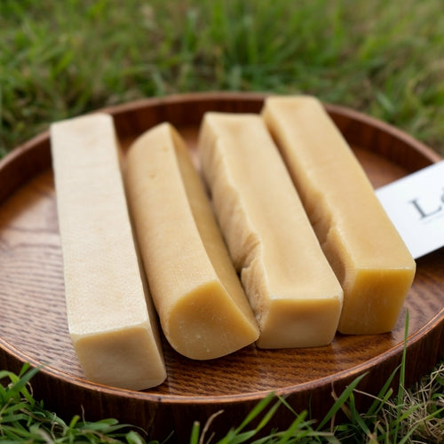 Friandises à Mâcher Longue Durée pour Chiens au Fromage de Yak de l'Himalaya Lof Natural - Taille Moyenne