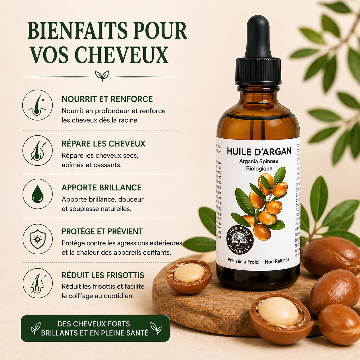 Argan Oil – Organic, Cold-Pressed & Unrefined
