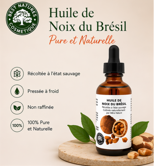 Brazil Nut Oil (organic, cold pressed, unrefined)