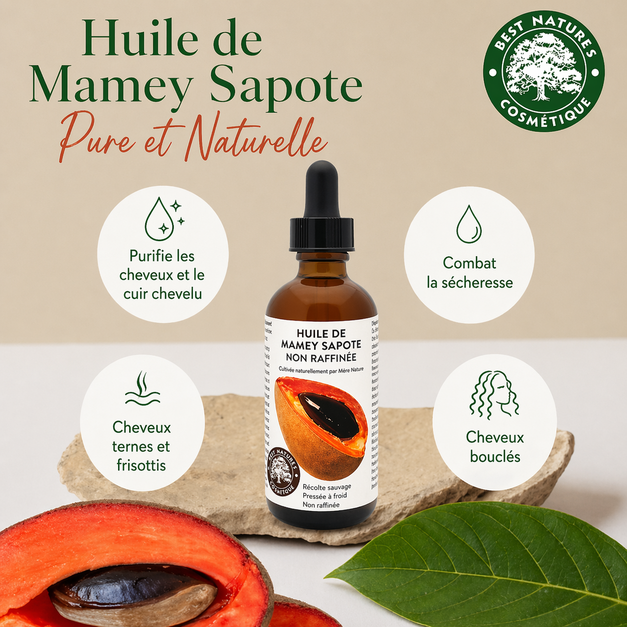 Mamey Sapote (Sapuyulo) Oil (organic, cold pressed, unrefined)