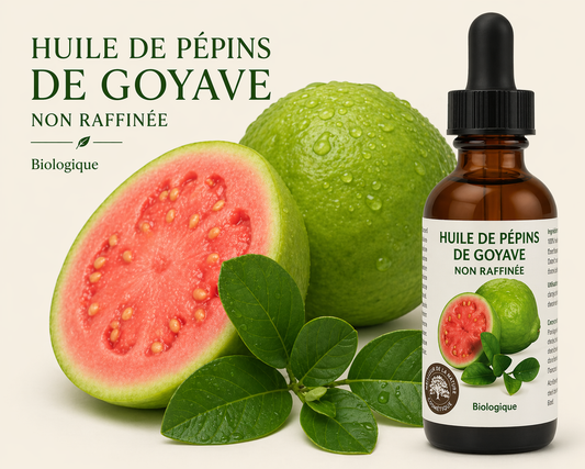 Guava Seed Oil (organic, cold pressed, unrefined)
